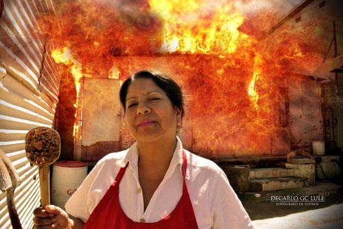 Fotografia de Fotgrafo de Sueos - Galeria Fotografica: A buen entendedor pocas palabras - Foto: Hasta a la mejor cocinera se le queman los frijole