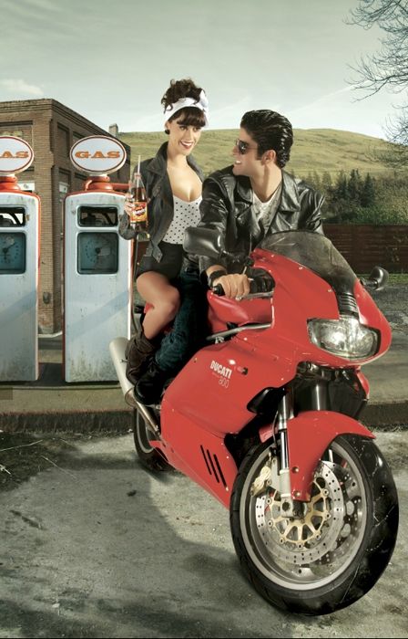 Fotografia de Luis Tierrasnegras - Galeria Fotografica: Campaa Mundet Regular - Foto: Motociclistas