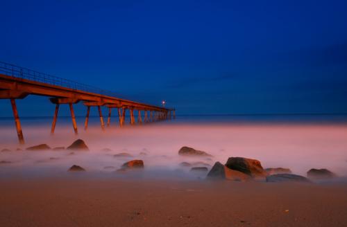 Fotografia de Isra - Galeria Fotografica: La nuit - Foto: Beach relax of Badalona