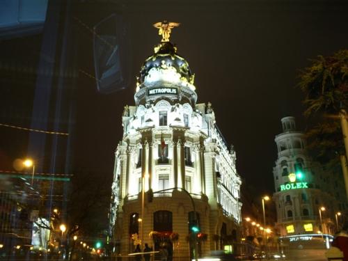 Fotografia de eihwaz - Galeria Fotografica: Madrid - Foto: noche metropolis