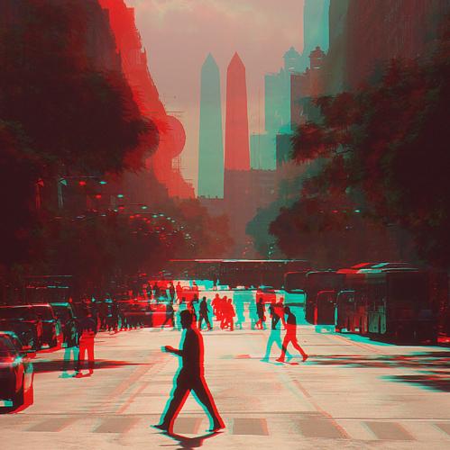 Fotografia de Bernardo Galmarini - Galeria Fotografica: Buenos Aires 3d - Foto: Sombras de Buenos Aires