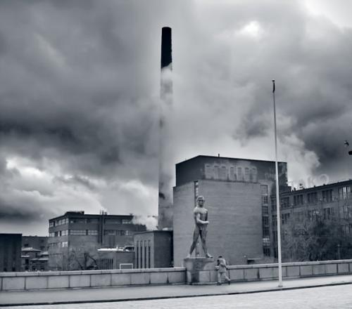 Fotografia de Tertulia Fotogrfica Balaustrada - Galeria Fotografica: Tertulia Balaustrada - Foto: Fbrica en Lituania . Francisco Rocha
