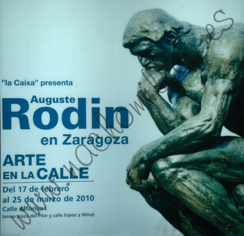 Fotografia de Nacho Mill�n - Galeria Fotografica: rodin visita zaragoza - Foto: 