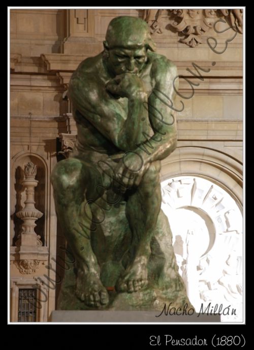 Fotografia de Nacho Mill�n - Galeria Fotografica: rodin visita zaragoza - Foto: 