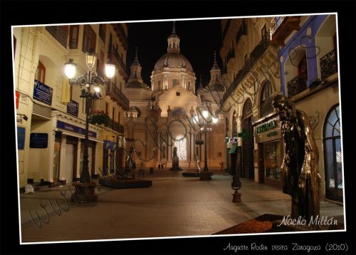 Fotografia de Nacho Mill�n - Galeria Fotografica: rodin visita zaragoza - Foto: 