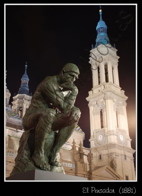 Fotografia de Nacho Mill�n - Galeria Fotografica: rodin visita zaragoza - Foto: 