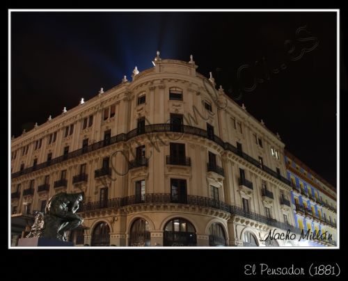 Fotografia de Nacho Mill�n - Galeria Fotografica: rodin visita zaragoza - Foto: 