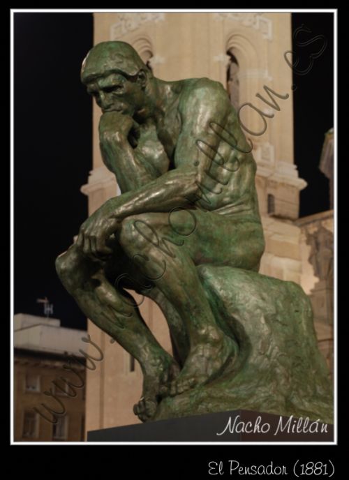 Fotografia de Nacho Mill�n - Galeria Fotografica: rodin visita zaragoza - Foto: 