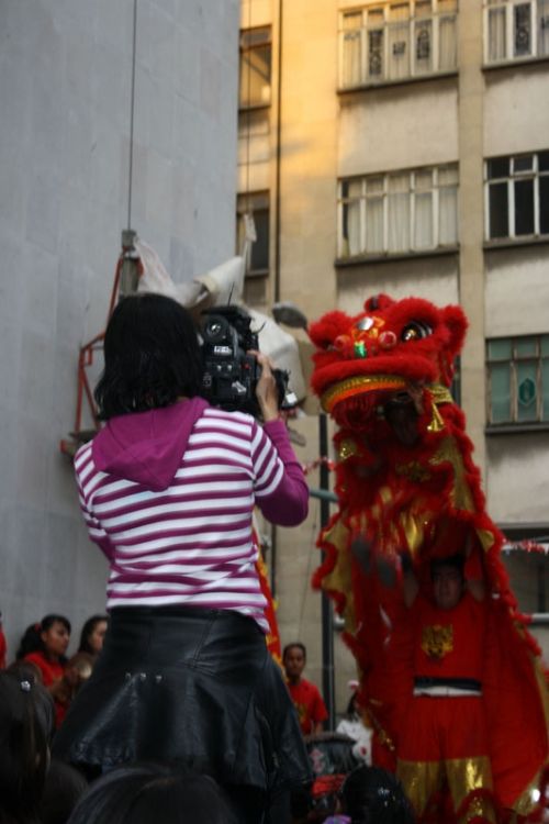 Fotografia de Guillermo Castillo Ramrez - Galeria Fotografica: Diversidad cultural, el ao nuevo chino en la ciudad de Mxico - Foto: 