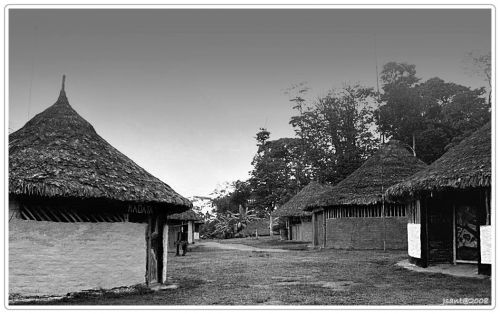 Fotografia de Jhonnywalk - Galeria Fotografica: Subiendo la Cuesta......... - Foto: Cabaas del Caura (Blanco y negro)