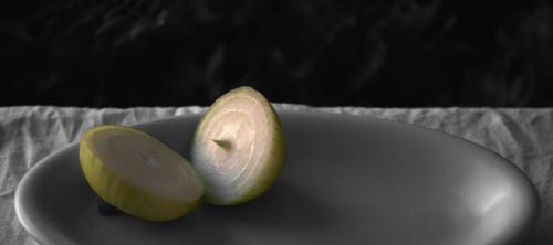 Fotografia de Virgilio - Galeria Fotografica: Bodegones - Foto: Cebollas divididas