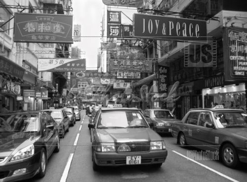 Fotografia de Phoenix Pictures - Galeria Fotografica: Paisajes de Asia - Foto: Blanck and white in Hong Kong