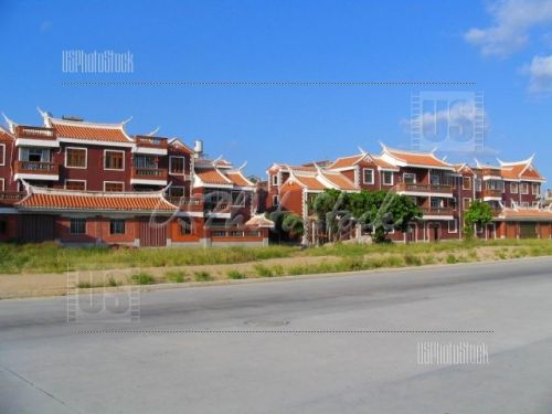 Fotografia de Phoenix Pictures - Galeria Fotografica: Paisajes de Asia - Foto: Houses at Quangzhou, Fujian Province, China
