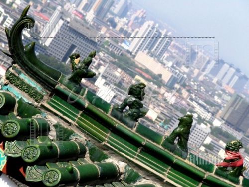 Fotografia de Phoenix Pictures - Galeria Fotografica: Paisajes de Asia - Foto: Jinan roof, Shandong Province, China