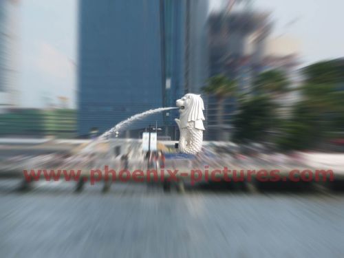 Fotografia de Phoenix Pictures - Galeria Fotografica: Paisajes de Asia - Foto: Merlion, Singapore