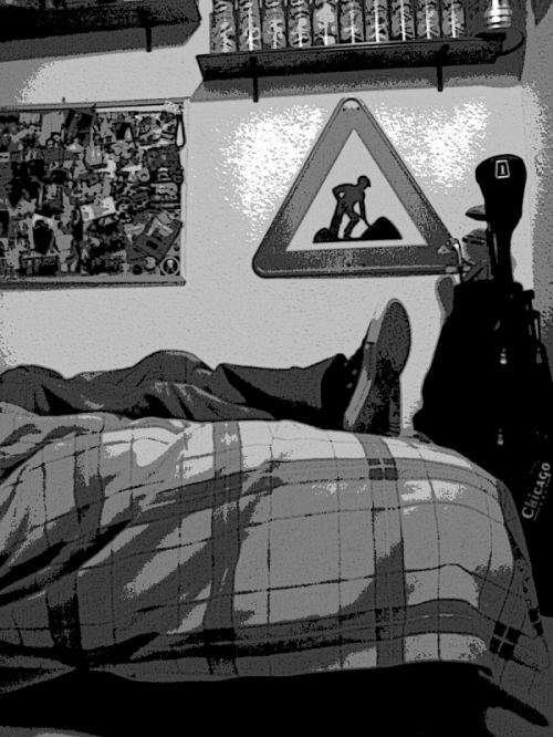 Fotografia de SuM - Galeria Fotografica: Autoretraros B&W - Foto: silencio.