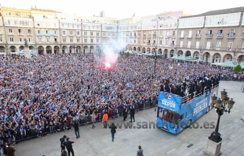 Fotografia de Sanchofoto S.C. - Galeria Fotografica: DEPORTES - Foto: Deportivo de La Corua
