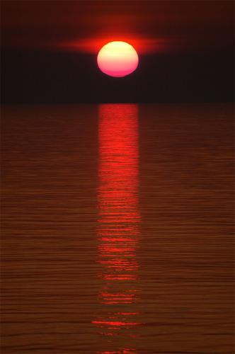 Fotografia de lala1973 - Galeria Fotografica: VIAJE POR BERGEN Y COPENHAGEN - Foto: ATARDECER EN LA MAR