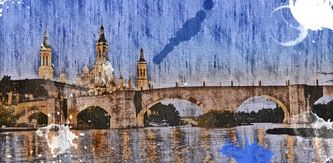 Fotografia de ARTE TILESS, S.L. - Galeria Fotografica: Brooklyn Panorama - Foto: Bas�lica del Pilar, Zaragoza