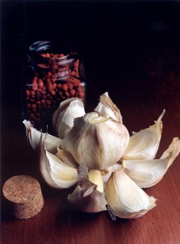 Fotografia de E S fotografia - Galeria Fotografica: fotogaleria 2 ms bodegones - Foto: ajo abierto