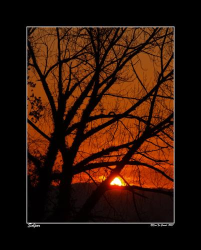 Fotografia de Xan Xe Corral - Galeria Fotografica: Sensacins - Foto: Solpor