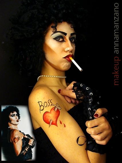 Fotografia de Anna Manzano - Make-up & illustration -  - Galeria Fotografica: Caracterizacin - Foto: Rocky Horror Picture Show