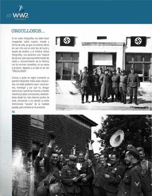 Fotografia de Salvador Gomez Sanchez - Galeria Fotografica: Segunda Guerra Mundial. - Foto: Articulo en el numero tres de la revista WW2 Globa