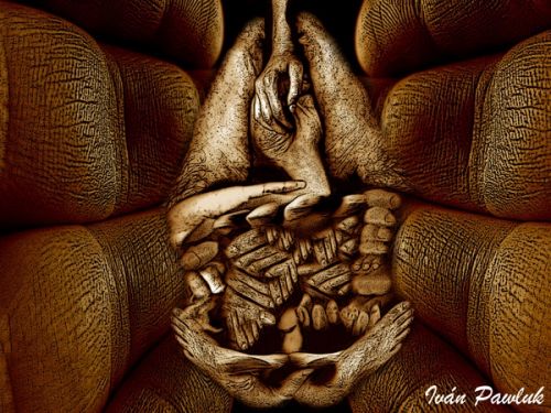 Fotografia de Ivan Pawluk - Galeria Fotografica: MANOS SURREALISTAS - Foto: ANATOMITER