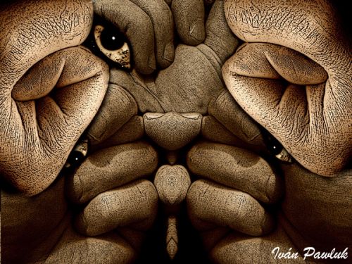 Fotografia de Ivan Pawluk - Galeria Fotografica: MANOS SURREALISTAS - Foto: LLANTOS