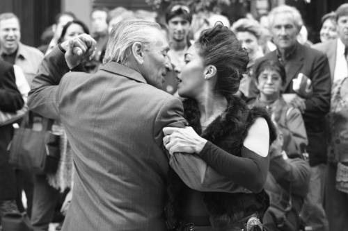Fotografia de eddie - Galeria Fotografica: tango en la calle - Foto: EL BESO
