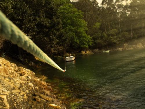 Fotografia de ice art - Galeria Fotografica: VARIAS - Foto: barca atada