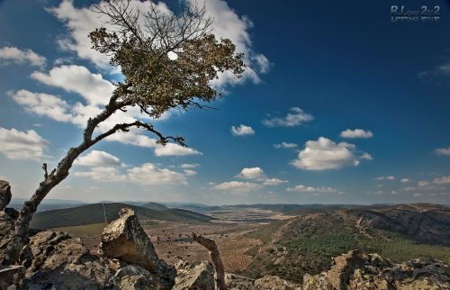 Fotografia de Rubn Lpez - Galeria Fotografica: Paisaje de La Mancha... - Foto: Desde el Mirador de Castilnegro