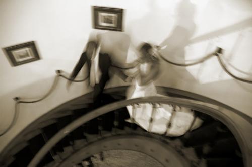 Fotografia de Sin Nombre - Galeria Fotografica: Coses Vistes - Foto: L\'adeu del nuvis. Roger i Ines