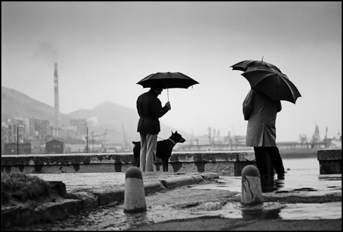 Fotografia de i2Photo - Galeria Fotografica: inazio photographies - Foto: Conversando bajo la lluvia