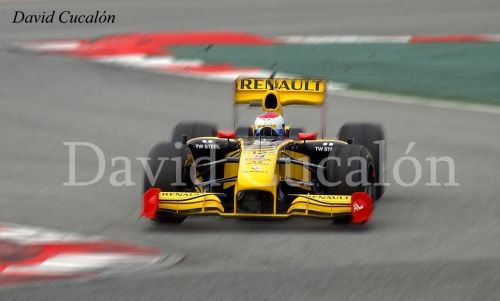 Fotografia de David Cucaln - Galeria Fotografica: Formula 1 Temporada 2010 Montmel - Foto: Vitaly Petrov - Renault F1