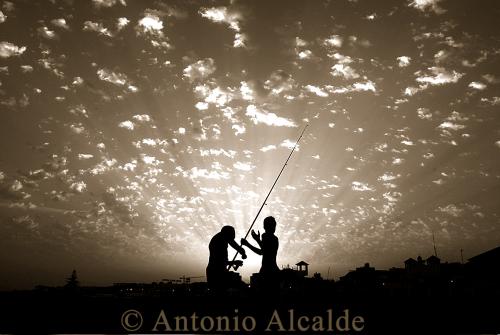 Fotografia de Antonio Alcalde - Galeria Fotografica: De todo un poco.....2 - Foto: Preparando la pesca
