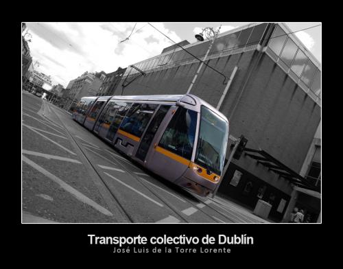 Fotografia de Jos Luis de la Torre Lorente - Galeria Fotografica: Dubln 07 - Foto: Transporte Colectivo