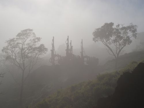 Fotografia de Hctor Coln Aguilar - Galeria Fotografica: Mirando la cascada - Foto: Niebla