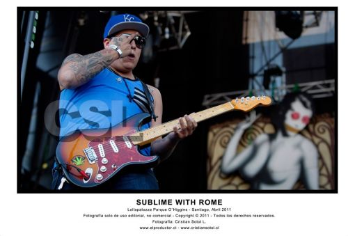 Fotografia de Cristian Soto - Galeria Fotografica: Icono de elproductor.cl - Cristian Soto L. - 	 Lollapalozza Chile 2011  - Foto: Sublime With Rome, Lollapalozza Chile 2011