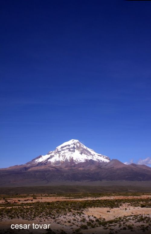 Fotografia de Cesar Tovar - Galeria Fotografica: VARIOS - Foto: Sajama Oruro