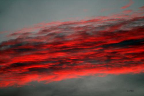 Fotografia de Jose Angel - Galeria Fotografica: NATURALEZA - Foto: CIELO ROJO FUEGO