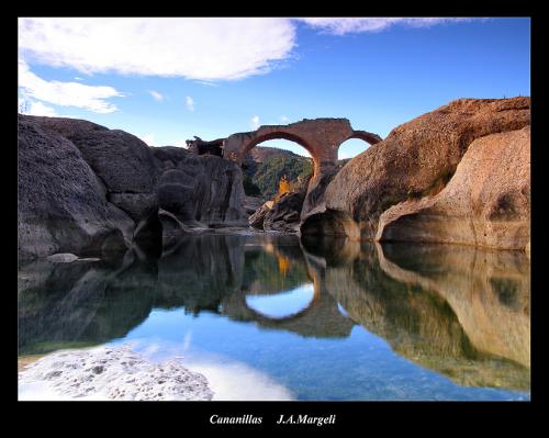 Fotografia de marge - Galeria Fotografica: Agua 2 - Foto: El puente de Cananills