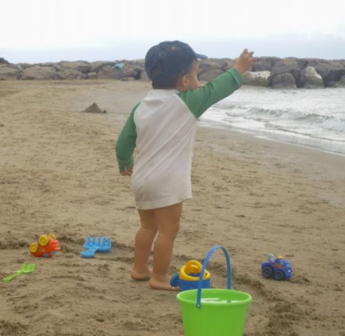 Fotografia de nirvana - Galeria Fotografica: Nios jugando en la playa - Foto: Nios jugando en la playa