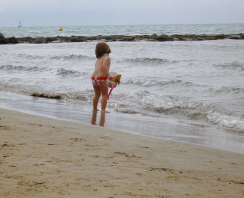 Fotografia de nirvana - Galeria Fotografica: Nios jugando en la playa - Foto: Nios jugando en la playa