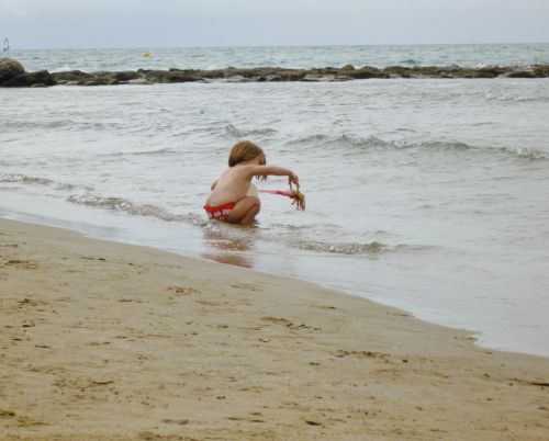 Fotografia de nirvana - Galeria Fotografica: Nios jugando en la playa - Foto: Nios jugando en la playa