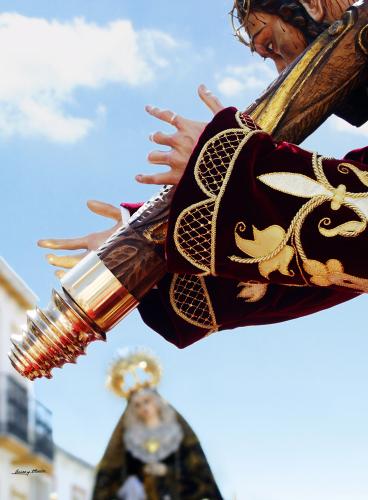 Fotografia de ARYMAR - Galeria Fotografica: Reportaje Semana Santa - Foto: Cristo y Dolorosa