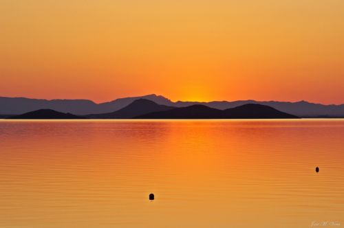 Fotografia de Jose M. Vera - Galeria Fotografica: Atardecer en La Manga - Foto: 