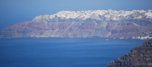 Fotografia de th3f1nd3r - Galeria Fotografica: Paisajes  - Foto: Santorini luna