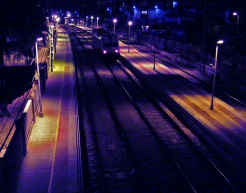 Fotografia de Aberroncho - Galeria Fotografica: Regomello-2 - Foto: tren nocturno