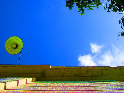 Fotografia de Vanessa Tio-Groset - Galeria Fotografica: arquitectura en pixeles - Foto: farol pixelado